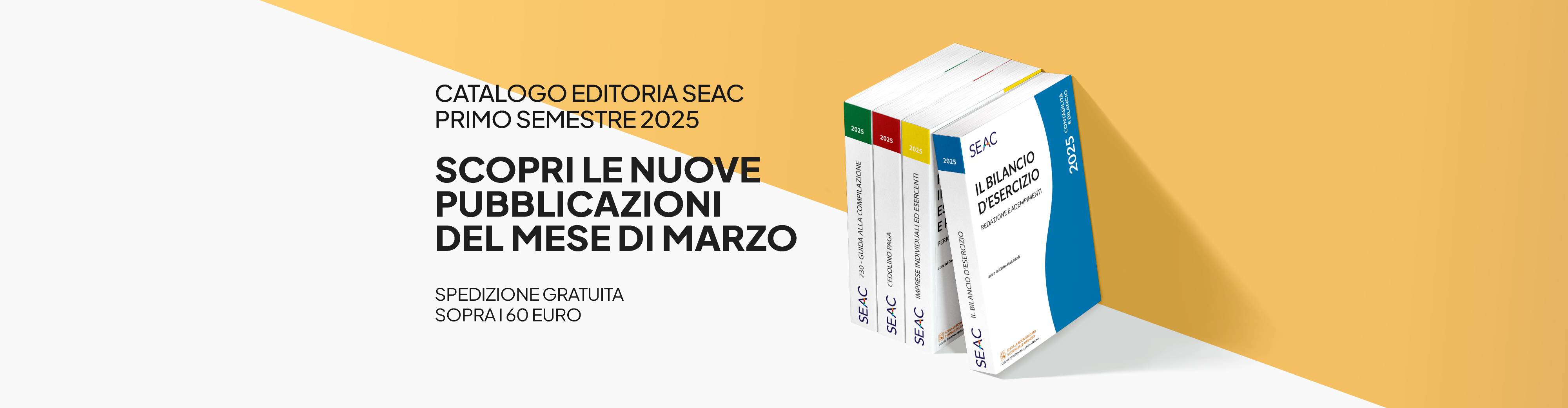 Scopri le nuove uscite di marzo di Seac Editore 2025!